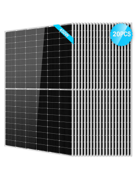 9,000 watts of Solar Panels (20 panels @ 450w each)